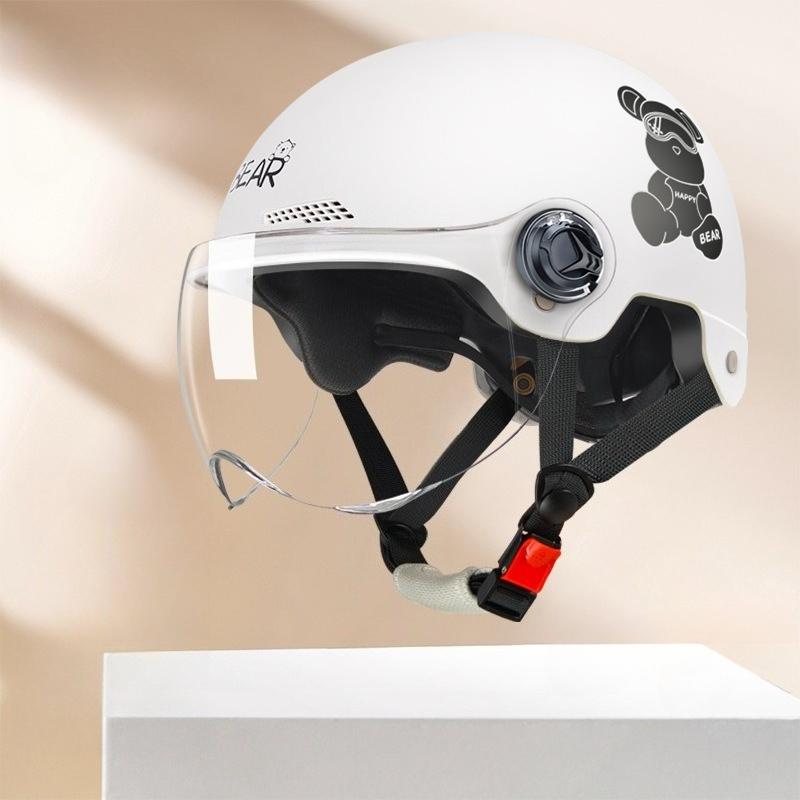 Electric Vehicle Four-season Helmet Motorcycle Helmet Summer Sun Protection Women's Helmet Men's Electric Vehicle Half Helmet