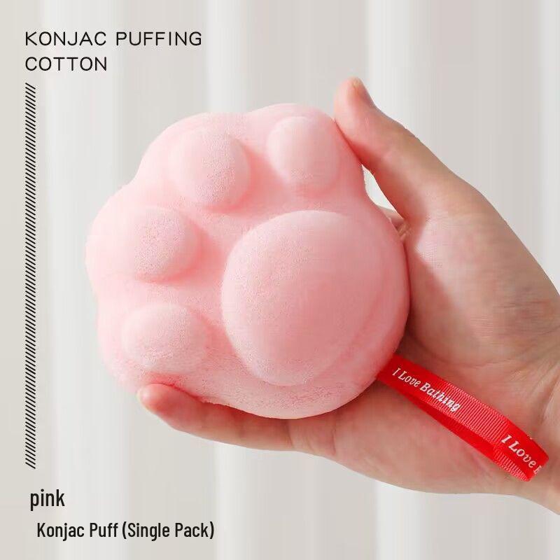 Baby Konjac Bath Sponge - Gentle Scrub Cloth for Newborns