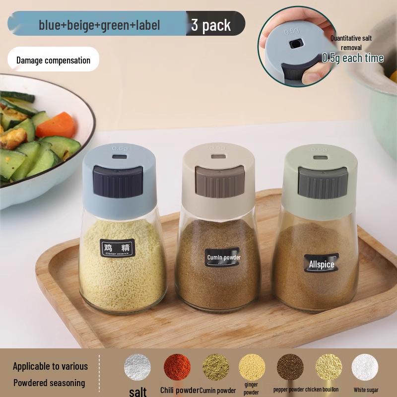 

Adjustable Salt Control Shaker for Kitchen Seasoning