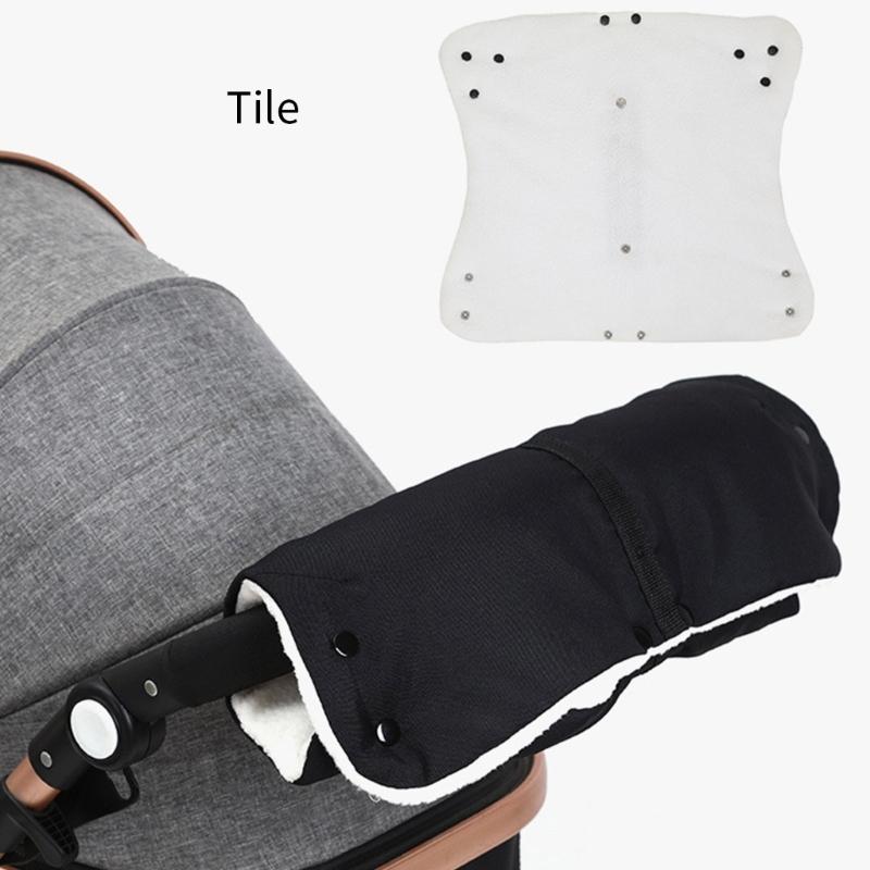 Wind and Snow Resistant Gloves for Parents Warm Gloves for Strollers Durable Stay Comfortable While Pushing the Stroller