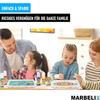 MARBELIX Kreatives Wassermarmorierung Farbe Set Geschenk Malset für Kinder