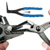 Heavy Duty Internal Snap Ring Pliers 90 Degree Straight Tip Long Nose Circlip Pliers for Professional Auto Maintenance