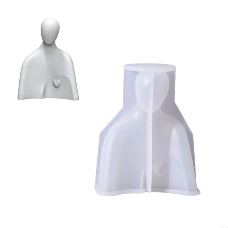 62KD Silicone Mold for Creating Scented Family Scene Dad Mom Child Portrait Soap Making Mould for Home Decoration