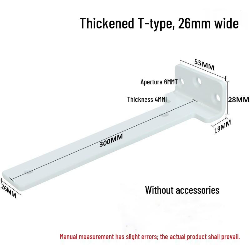 Soporte Triangular de Pared Invisible para Estantes de Escritorio o Mueble de TV