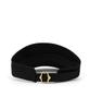 Eondeokeonteulolseutyudio Summer Rattan Sun Visor Sun Visor / Rattan / Black