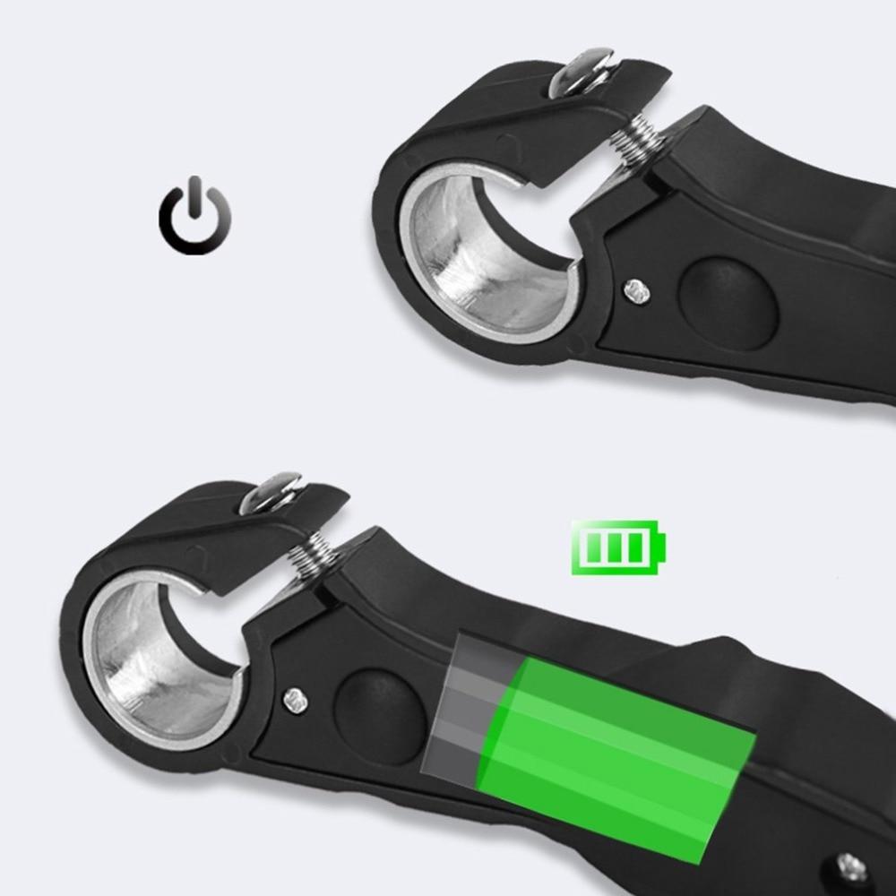 Bicycle LED Turn Lights Flash Light Cycling Handle Bar End Night Safety Warning Lamp