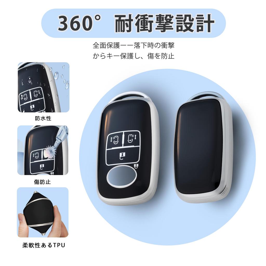 [Unhoke] Rise Daihatsu Key Case, Rocky, New Taft Key Cover, Roomy, Smart Key Case,