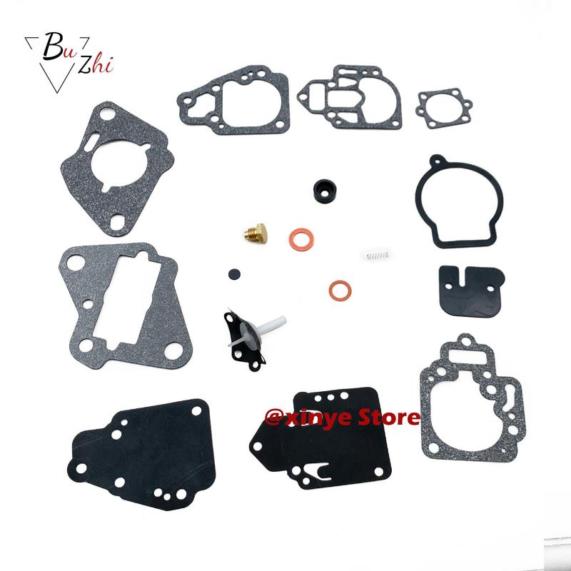 Carburetor Repair Kit Fit for Mercury Marine For Many 6HP 8HP 9.9HP 10HP 15HP 25HP 1395-9761 1395-97611 9645 9761 9377