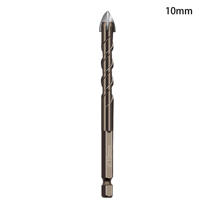 3-12Mm Cross Hex Tile Drill Bits Set For Glass Ceramic Concrete Hole Opener Brick Hard Alloy Triangle Bit Tool Kit Metal Drill