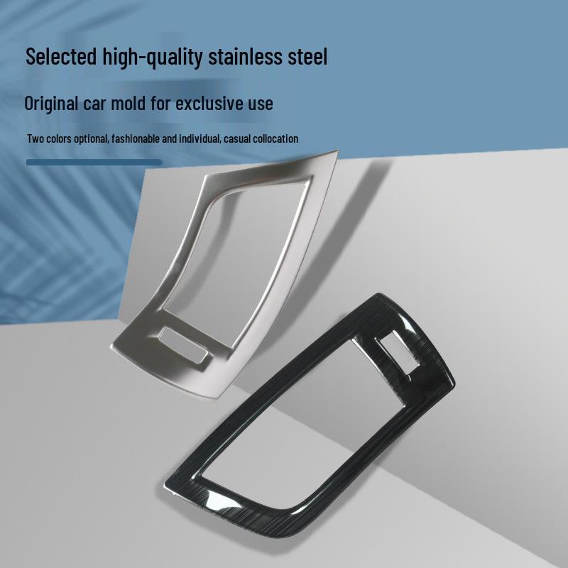 Stainless Steel Dashboard Air Outlet Frame for Toyota Alphard Vellfire 2015-2022, 30 Series