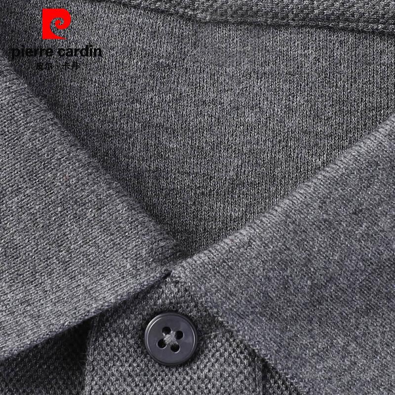 Polo da uomo Pierre Cardin 100% cotone a maniche lunghe