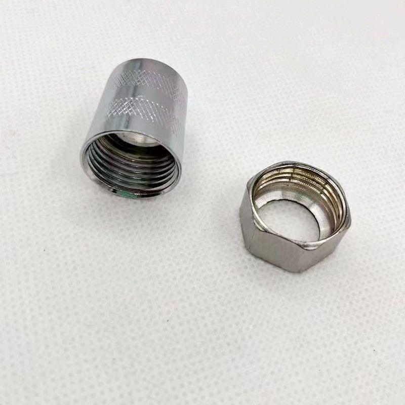 Universal Shower Hose Repair Nut and Connection Tube Cap