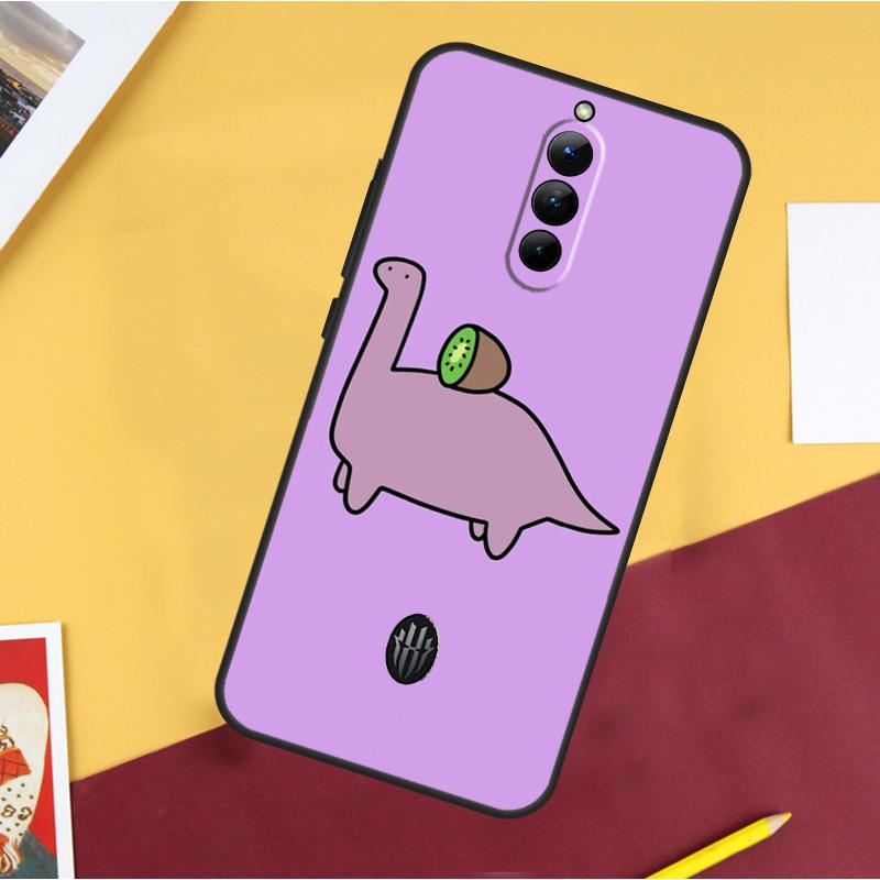 Fun Dinosaur Pattern Dino Case For ZTE Nubia Red Magic 10 Air 5G 6R 6 7 6S 7S Pro 8S 9S 10S 8 9 10 11 Pro Plus Cover