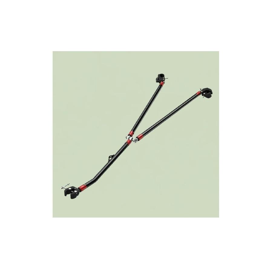 Camping Vehicle Connecting Rod Quick Release Bike Transport Wagon Pull Tow Bar Outdoor Gear Versatile Easy Installation