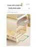 Multi-Functional Baby Bottle and Tableware Storage Rack with Dustproof Design