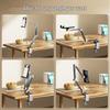 Aluminum Alloy Rotatable Tablet Stand with Mechanical Arm - Universal Desktop Support