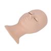 Lash Extension Practice Mannequin Head Silicone Makeup Training Head with 4 Pairs Replaceable Eyes
