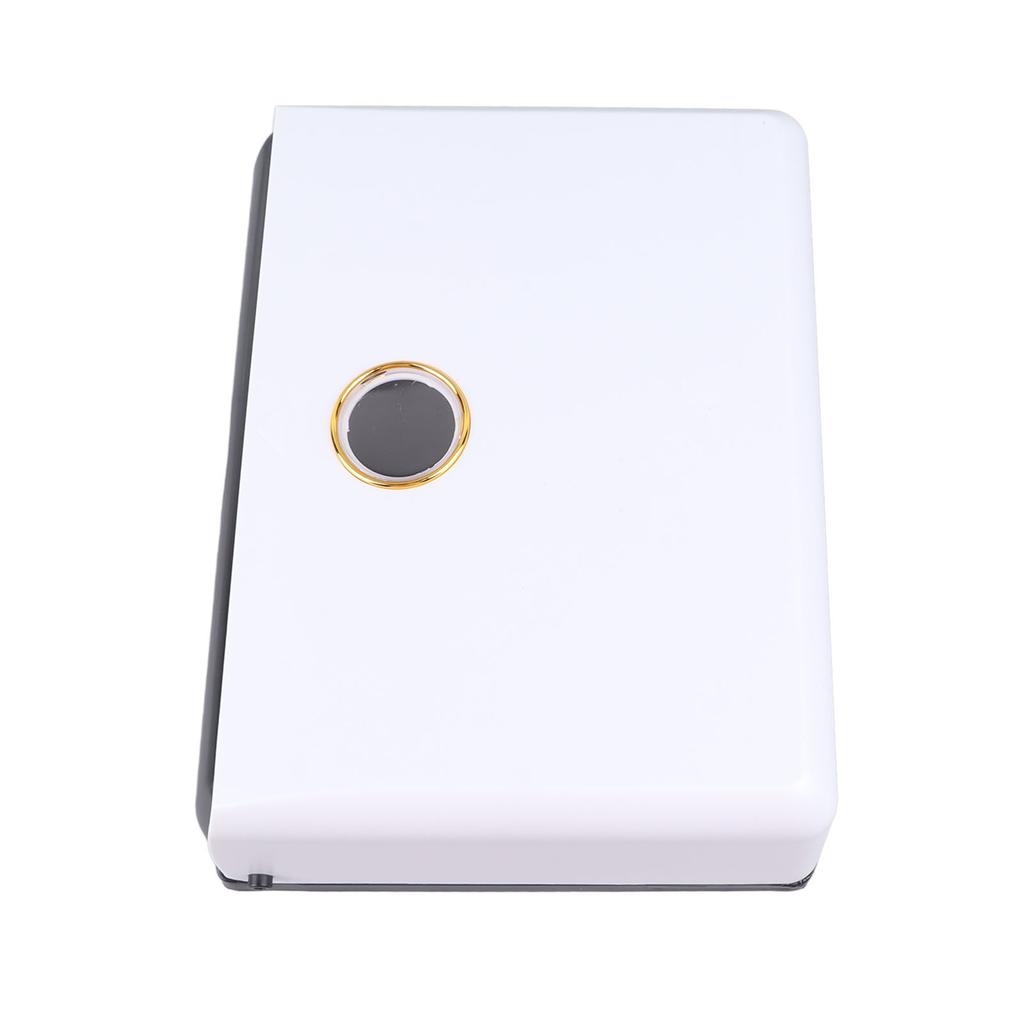 Wall Mounted Tissue Box Plastic White Wearproof Easy To Clean Wall Hanging Tissue Holder for Home