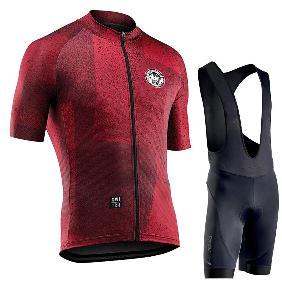 Man Cycling Clothes Summer Team Cycling Kits MTB Bike Clothing Short Sleeve Breathable Racing Road Bicycle Cycling Jersey Sets