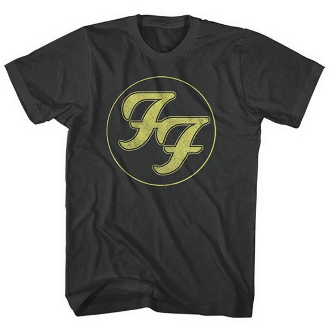 

Футболка Foo Fighters с потертым логотипом Дэйва Грола, рок, официальная, новая, черная XL