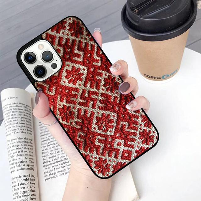 Autumu Latvian Ethnic Sun Tree Phone Case Cover for iPhone 17 Air 16 16e 15 12 11 13 14 Pro Max Apple Plus Coque