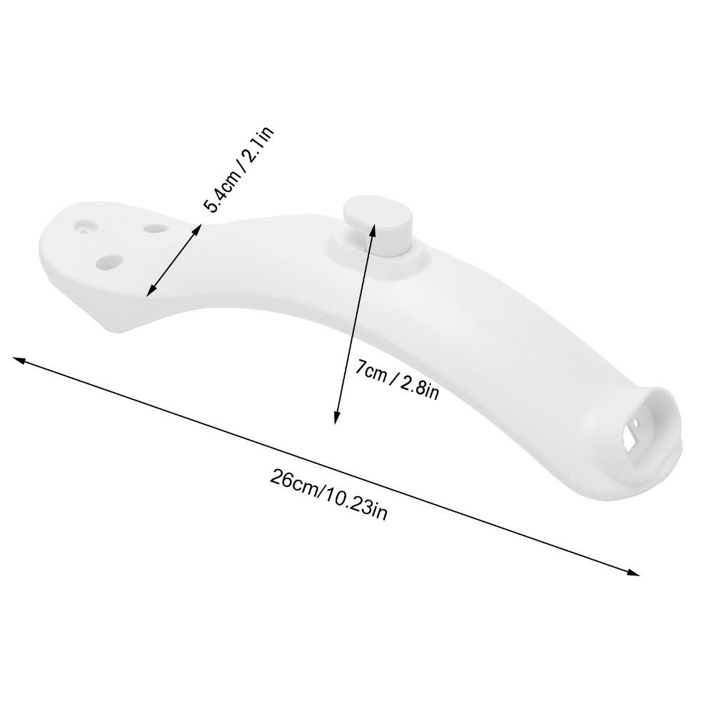 Waterproof Electric Scooter Mudguard for Xiaomi Mijia M365 and Pro Scooter Accessories белый