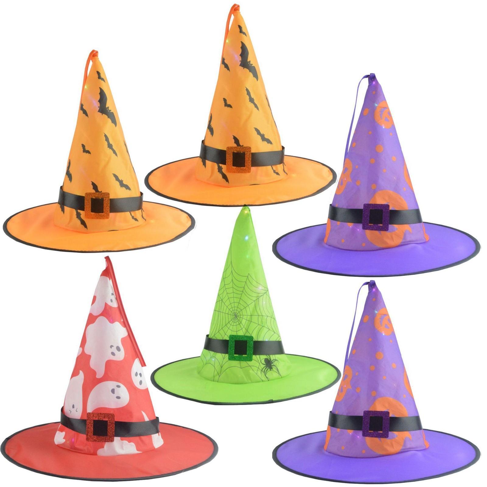 

Хэллоуин светящаяся шляпа ведьмы подвеска шляпа с веревкой светящаяся шляпа ведьмы праздничное украшение One Size красный