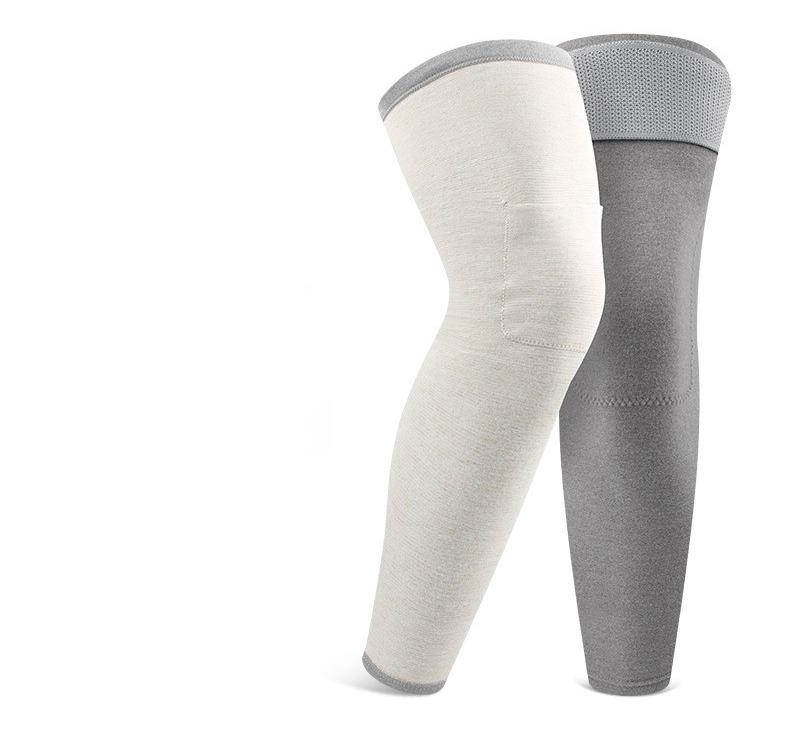 Wool Knee Pads with Heat Generation, Warmth Retention, and Skin Care in One Step, Full of Elasticity and Fitting the Knees
