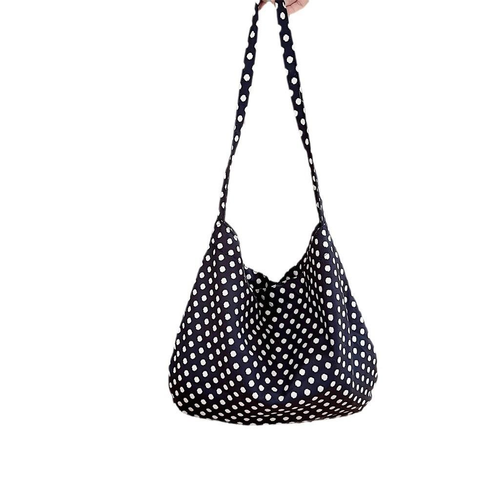 Chic Floral Corduroy Crossbody Bag For School And Casual Use Everyday Style