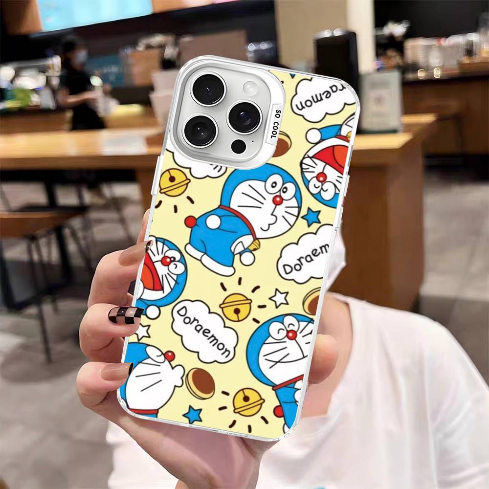 Hot Classic D-Doraemons Cartoon Color Phone Case For IPhone 17 16 15 14 13 12 11 Pro Max Plus Pro Shell
