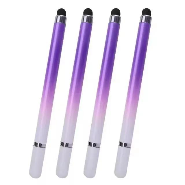 1-4PCS Smart Tablet Phone Universal 2 in 1 Capacitive Stylus Pen Drawing Pens for iPhone/Android All Capacitive Touch Screens