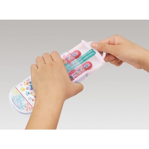 Skater Children's Antibacterial Trio Set Chopsticks Spoon Fork Paw Patrol Rescue Made In Japan TACC2AG-A