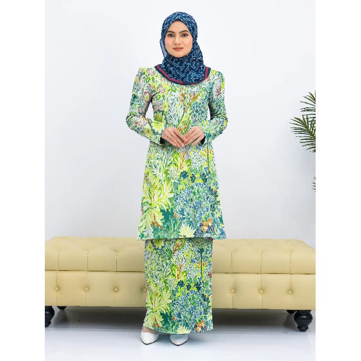 

Monet Garden Flowers Full Body Print Pattern Pahang Bracket Women Muslim Set Comfortable Airful Elegant Sweet Series Islamic Women Dress 4XL чёрный