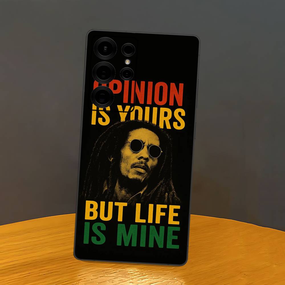 

Bob Marley Rasta Lion Phone Case For Samsung S 24 Fe 25 Ultra Plus 20 Lite 21 30 22 23 24 22 Ultra 5G Fundas Samsung S25ULTRA