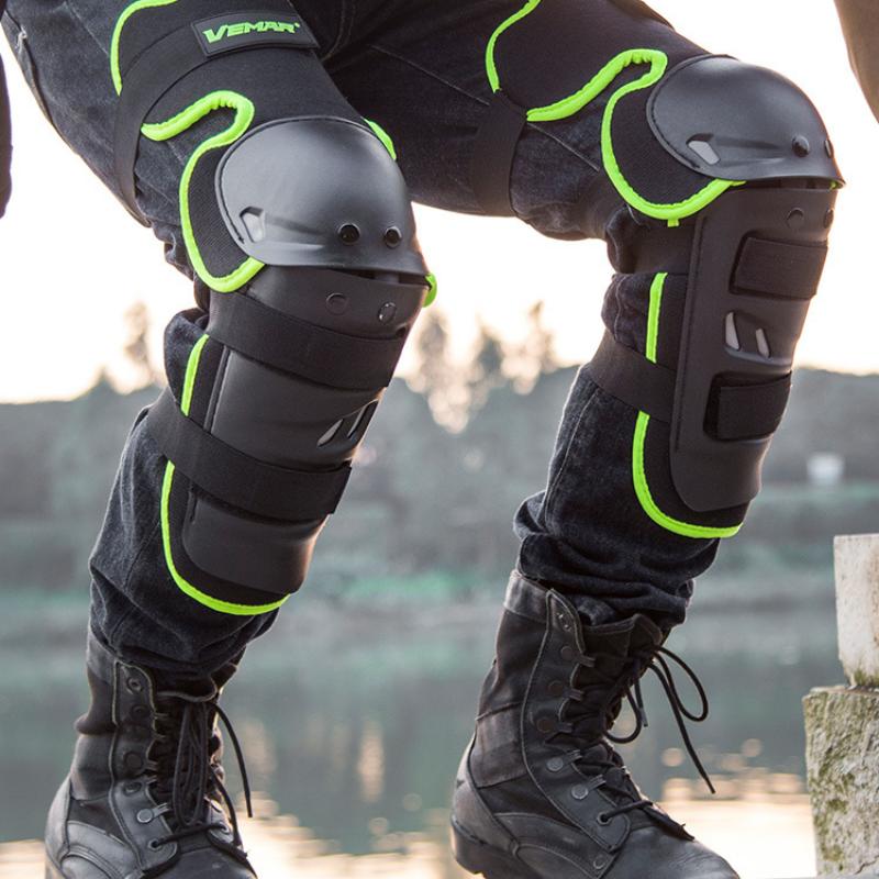 

VEMAR Мотоциклетные наколенники Мотокросс Наколенник Защита Мото Наколенник Защитное снаряжение Мотоциклетная езда на колене
