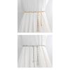 Women's Metal Hook Waist Chain - Adjustable Link Belt for Dresses Korean Style Slimming Decorative Body Jewelry