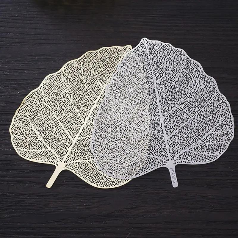 Tea Leakage Pure Copper Bodhi Leaf Tea Filter Screen Tea Filter Funnel Creative Kung Fu Tea Set Parts Tea Strainer