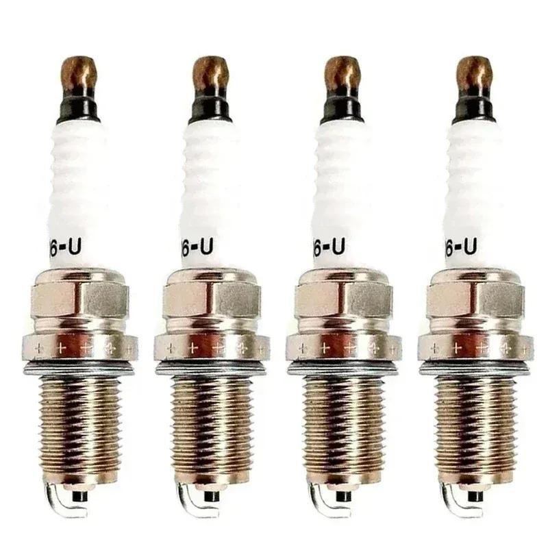 4/6PCS 90919-YZZAD K16-U Spark Plug For Toyoto 4 RUNNER/CELICA Coupe/COROLLA/MR 2/SUPRA/YARIS/PASEO Convertible/PASEO Coupe