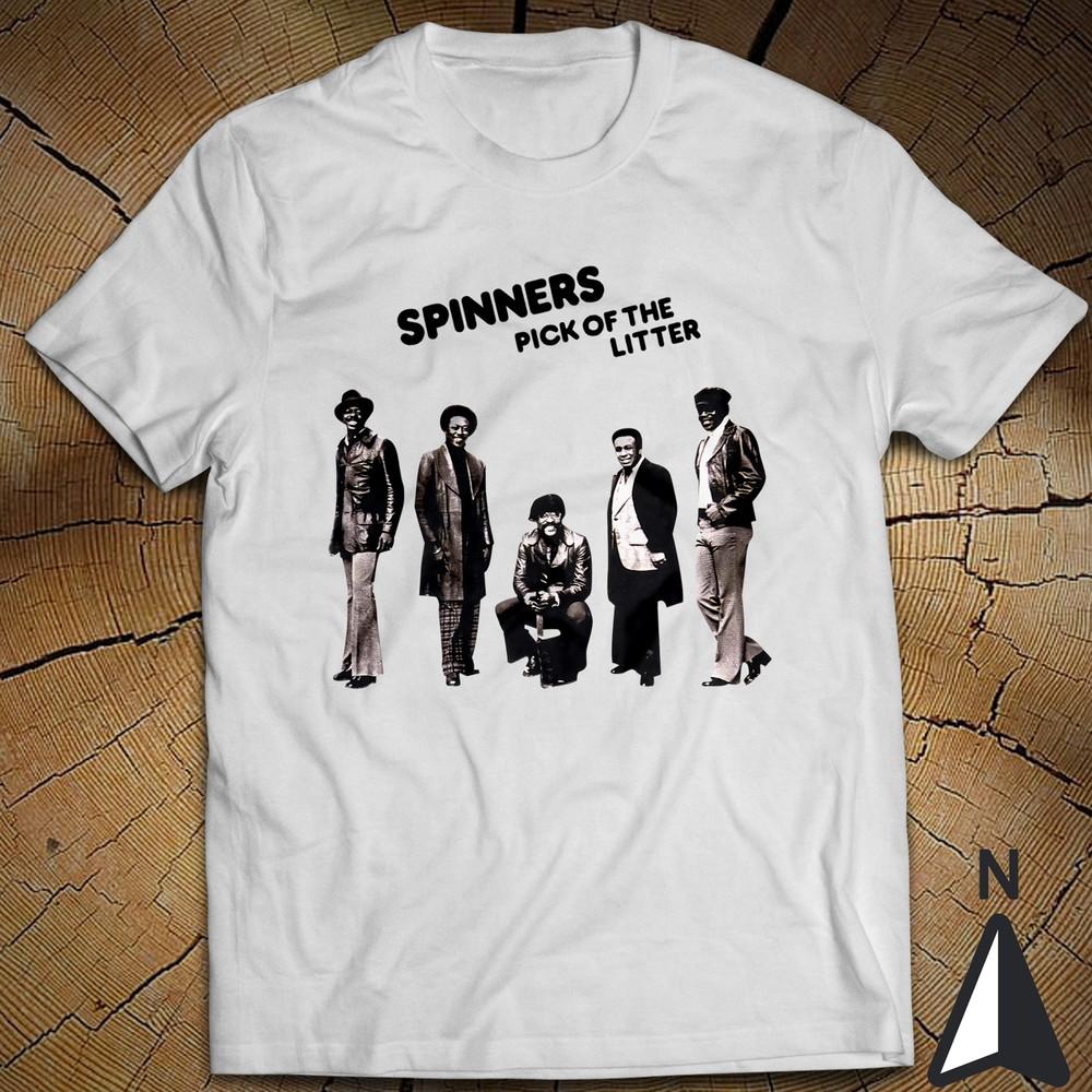 

Disco Album Pick of the Litter T-shirt Tops Tee The Spinners Games People Play S