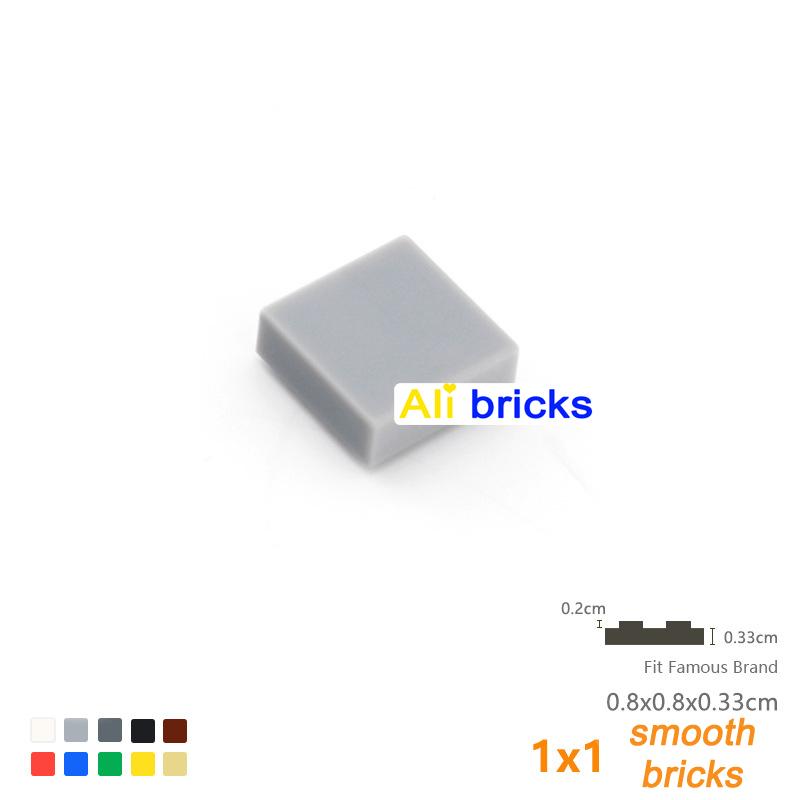 1500pcs DIY Building Blocks Figure Bricks Smooth 1x1 24Color Educational Creative Size Compatible With 3070 Toys for Children
