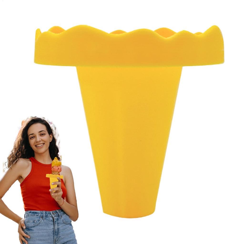 Ledų laikiklis vaikams, nepralaidus lašams, daugkartinio naudojimo, šaldiklio ledų maišeliai, virtuvės aksesuarai vasaros desertams, jogurto užkandžiui, laukui