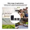 50W Solar Panel Powered Exhaust Fans Kit IPX7 Water Proof Solar Panel Ventilation Fans 4000 RPM for Dog House