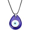Couple Necklace Lucky Clavicle Chain Necklace for Women Choker Blue Eye Pendant Amulet Necklace
