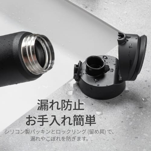 RHINOSHIELD AquaStand Magnetic Bottle, 700ml | Insulated, Round Mouth, Direct Drinking, Stainless Steel Water Bottle with MagSafe Handle, Sports Bottl