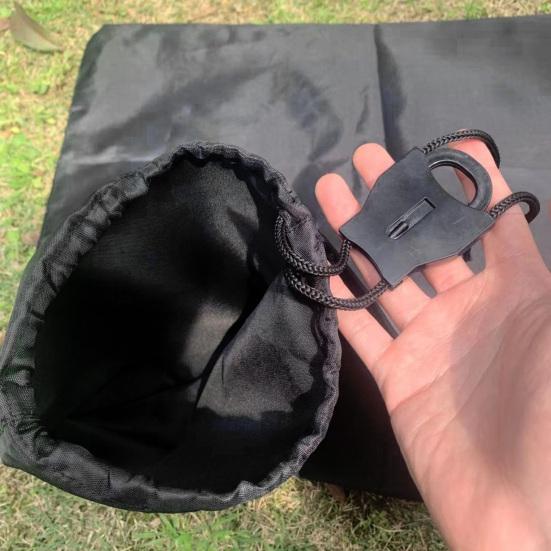 Laubbläser-Beutel mit Reißverschluss, Staubsammlung, wasserdicht, Vakuum-Laub-Schredder-Beutel für den Außenbereich, für den Garten