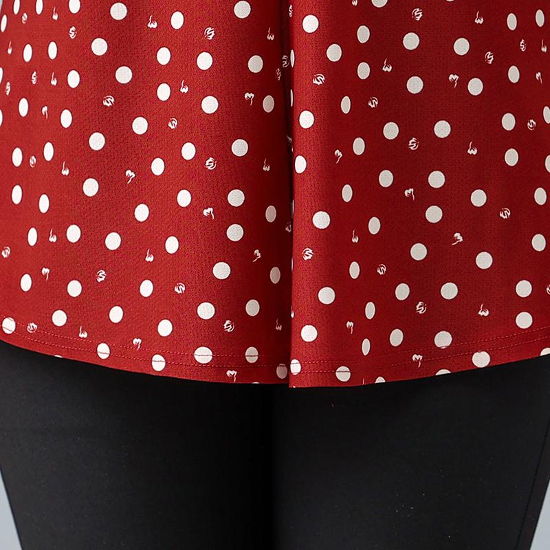 Rundhals-Sieben-Viertelarm-Shirt Klassisch Übergröße Kontrastierend Elegant Pendlerstil Oberteile Sommerhemd