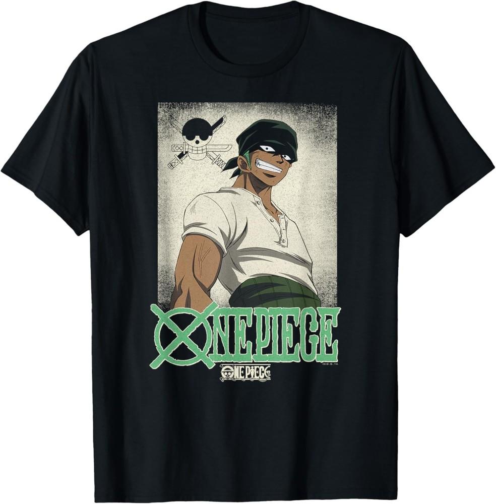 

Anime Vintage Illustration Roronoa Zoro T-Shirt M