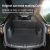 Anti-kick Pad Leather Trunk Mats for Tesla Model Y Model 3 Highland Rear Trunk Protector Pad All Weather Split Dog Liner Pet Mat