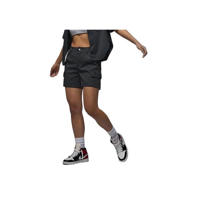 Nike SS24 Тканые Однотонные Повседневные Шорты Женские шорты Черный FN5682045 M