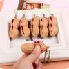 Fidget Toys Decompression Edamame Toys Antistress Popper Toy Infinite Peanut Peas Beans Keychain Fidget Squishy Decompression
